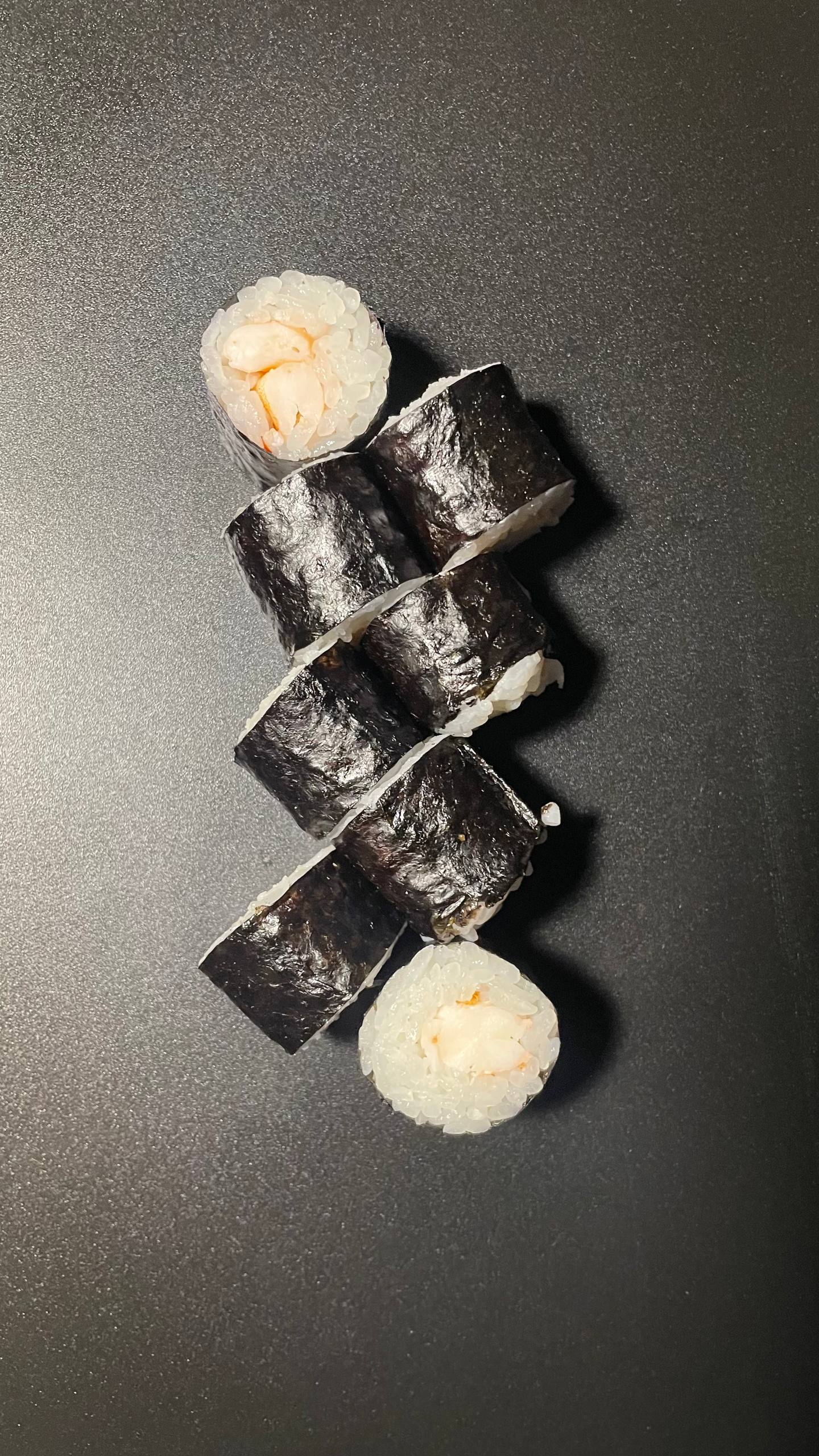Маки с креветкой